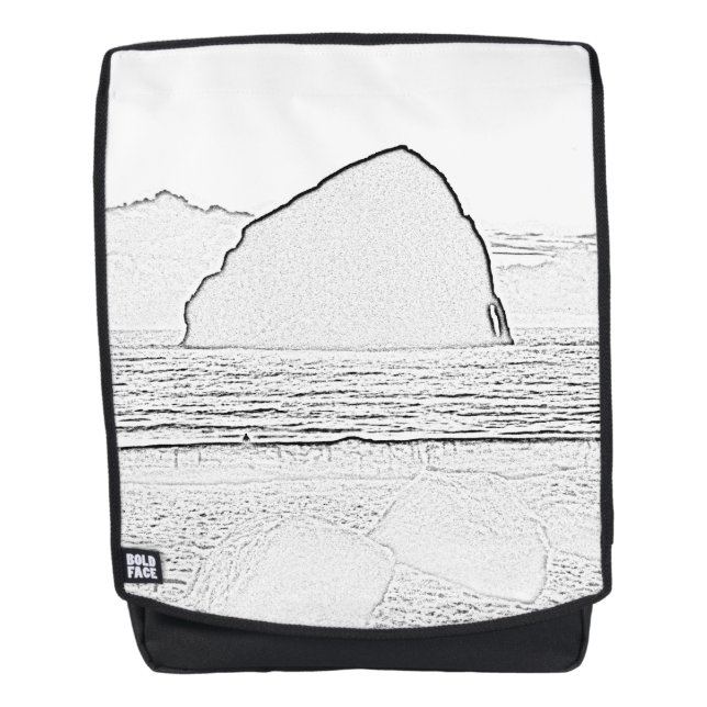 Rucksack mit pazifischem (Vorderseite)