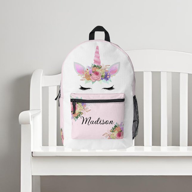 Rucksack mit rosa Blumenmuster (Von Creator hochgeladen)