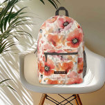 Rucksack mit rotem Mohnfeld<br><div class="desc">Red Poppy Field Rucksack - Entfesseln Sie Ihren Stil mit diesem atemberaubenden Red Poppy Blume Rucksack,  der für Mode und Funktionalität konzipiert ist. Dieser Rucksack ist aus hochwertigen,  langlebigen Materialien gefertigt und verfügt über einen lebendigen und auffälligen roten Mohn-Blume-Druck,  der jedem Outfit eine Touch naturlich inspiriert Eleganz verleiht.</div>