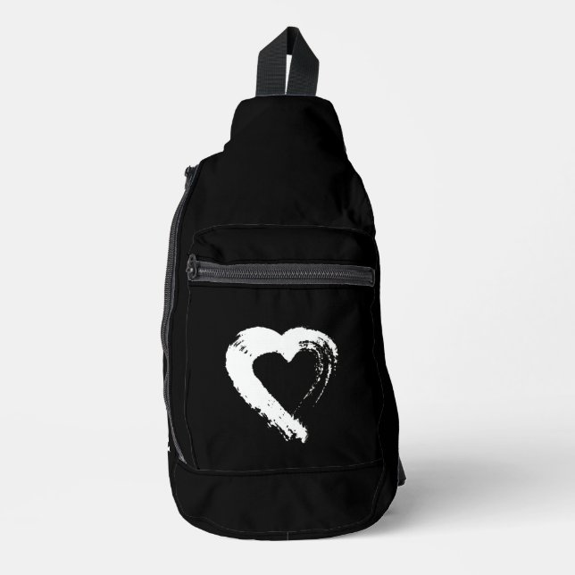 Rucksack Mond Herz  (Vorderseite)