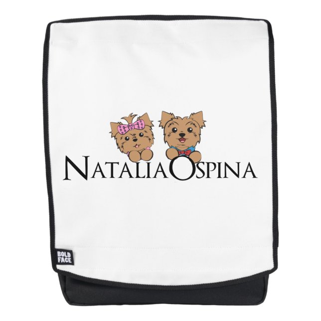 Rucksack Natalia Ospina Acevedo „Mellow & Alana " (Vorderseite)