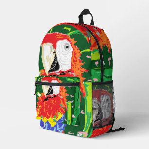 Rucksack : Reisender Papagei