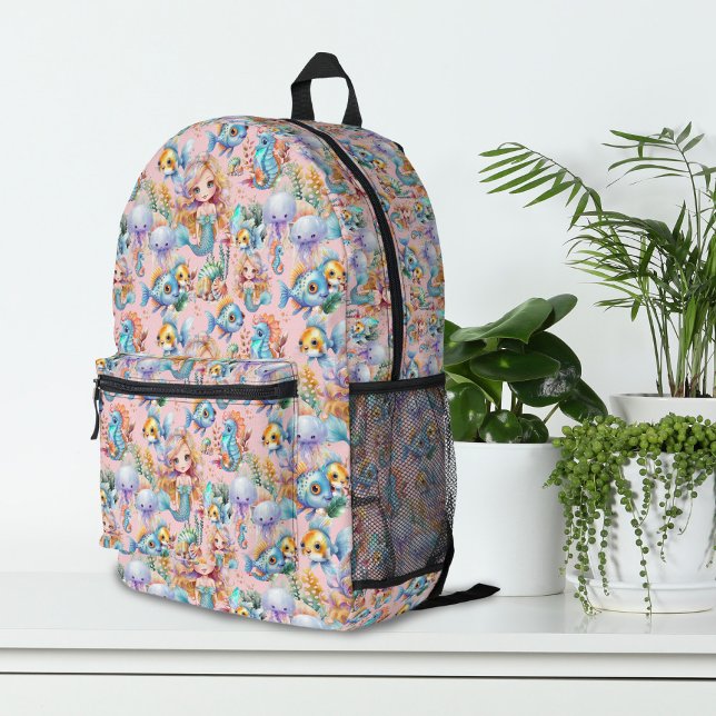 Rucksack rosa Meerjungfrau (Von Creator hochgeladen)