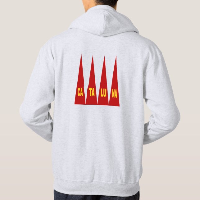 Rucksack-Rucksack DESIGN CATALUNA Hoodie (Rückseite)