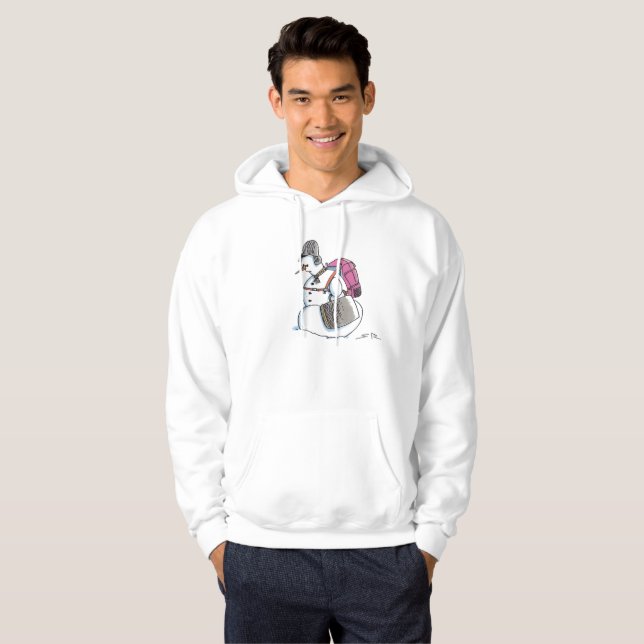 Rucksack Snowman Hoodie (Vorne ganz)