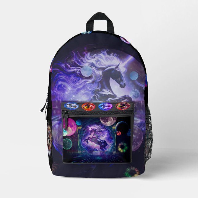 Rucksack "Space Globes" (Vorderseite)