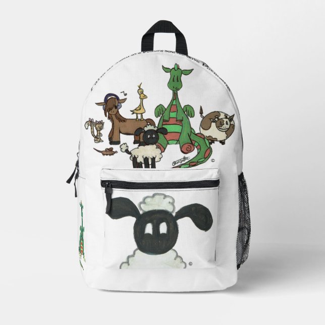Rucksack "The Senf Seeds" (Vorderseite)