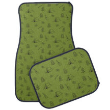 Rucksack Zelt Bushcraft Camping Muster Grün