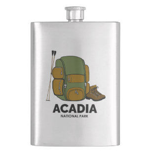 Rucksack zum Acadia Nationalpark Flachmann