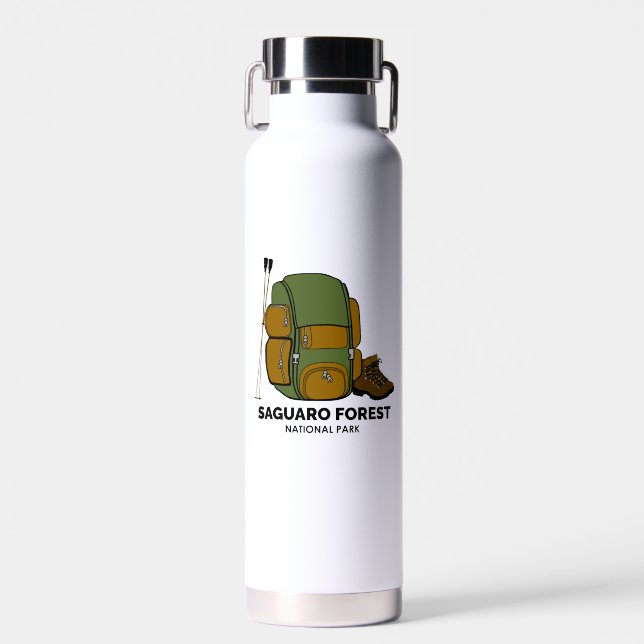 Rucksack zum Saguaro Forest National Park Trinkflasche (Vorne)