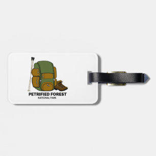 Rucksack zum versteinerten Forest National Park Gepäckanhänger