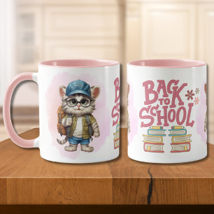 Rucksack zur Schulkatzenrüstung Tasse