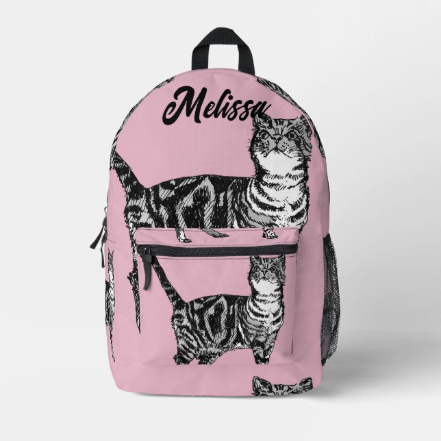 Rucksäcke Katzen Mädchen Rucksack (Vorderseite)