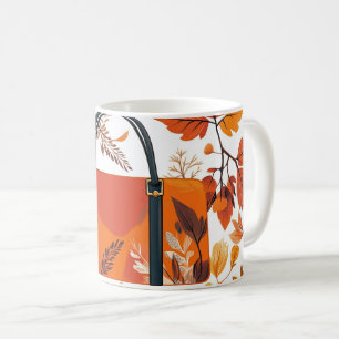 Rucksäcke und Schulmaterial für den Schulbeginn.  Kaffeetasse