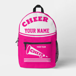 Rucksackteam Cheerleader Personalisiert Bedruckter Rucksack