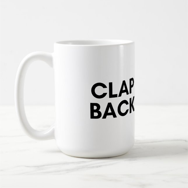 Rückschlag Kaffeetasse (Links)