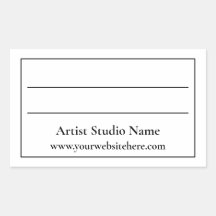 Rückseite des Aufklebers für das Kunstwerk