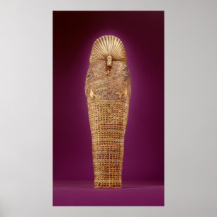 Rückseite des Canopic-Sarges Poster