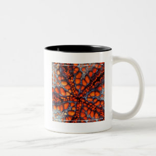 Rückseite des Seesternes Cambodia Zweifarbige Tasse