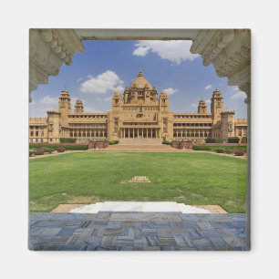 Rückseite des Umaid Bhawan Palace Hotel, Jodjpur, Magnet