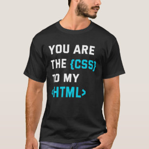 Rückseite du bist das CSS zu meinem html T-Shirt