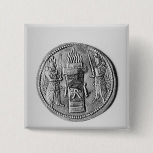 Rückseite einer Münze von Shapur II Button
