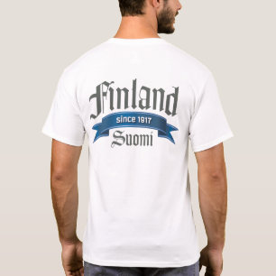 Rückseite Finnlands seit 1917 T-Shirt