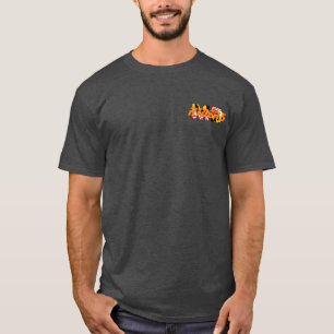Rückseite für MDRiders-Frontlogos T-Shirt