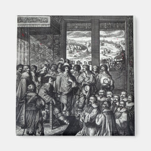 Rückseite Louis XIII von der Belagerung von La Magnet