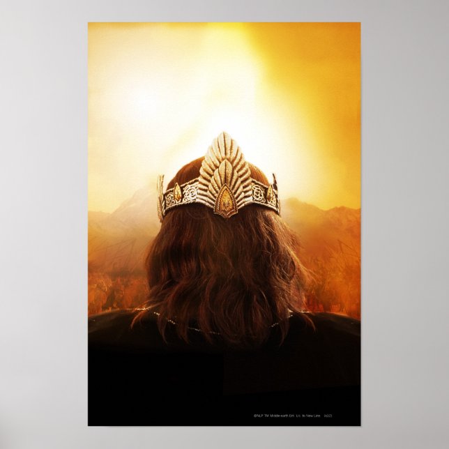 Rückseite mit Krone Poster (Vorne)