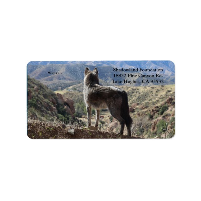 Rücksendeadresse Adressaufkleber (Vorne)