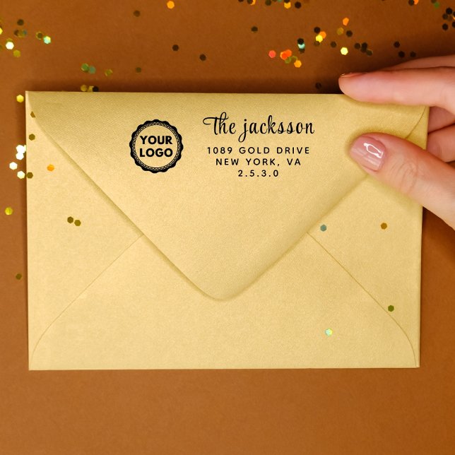 Rücksendeadresse | Berufliches Logo Permastempel (Von Creator hochgeladen)