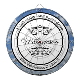 Rücksendeadresse Dartboard Dartscheibe