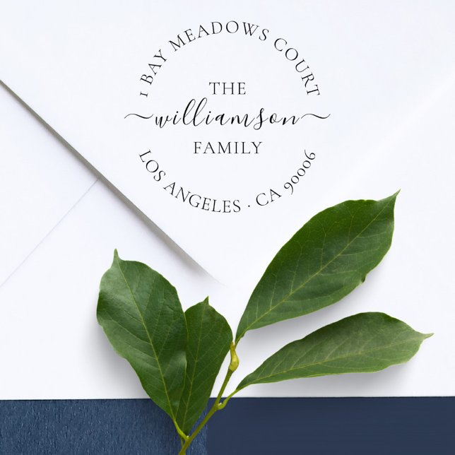 Rücksendeadresse der klassischen Extravaganten Skr Permastempel (Von Creator hochgeladen)