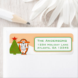 Rücksendeadresse der Weihnachtskühe