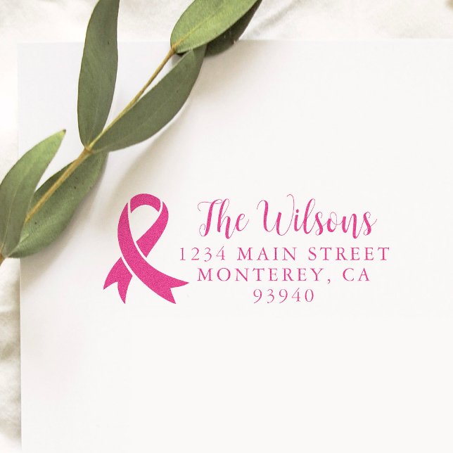 Rücksendeadresse des Brustkrebs Permastempel (Von Creator hochgeladen)