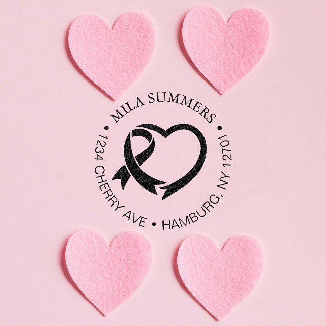 Rücksendeadresse des Brustkrebs Permastempel (Von Creator hochgeladen)