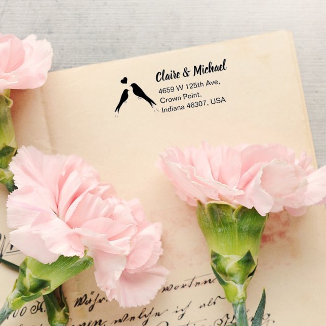 Rücksendeadresse, Erstellen Sie Ihr eigenes Paar, Gummistempel (Von Creator hochgeladen)