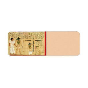 Rücksendeadresse für Ägypten-Hieroglyphen