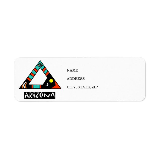 Rücksendeadresse für Arizona (Vorne)