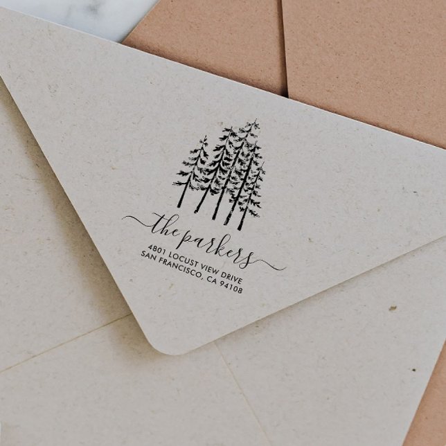 Rücksendeadresse für benutzerdefinierte Familienna Gummistempel (Von Creator hochgeladen)