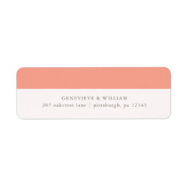 Rücksendeadresse für fett und hell