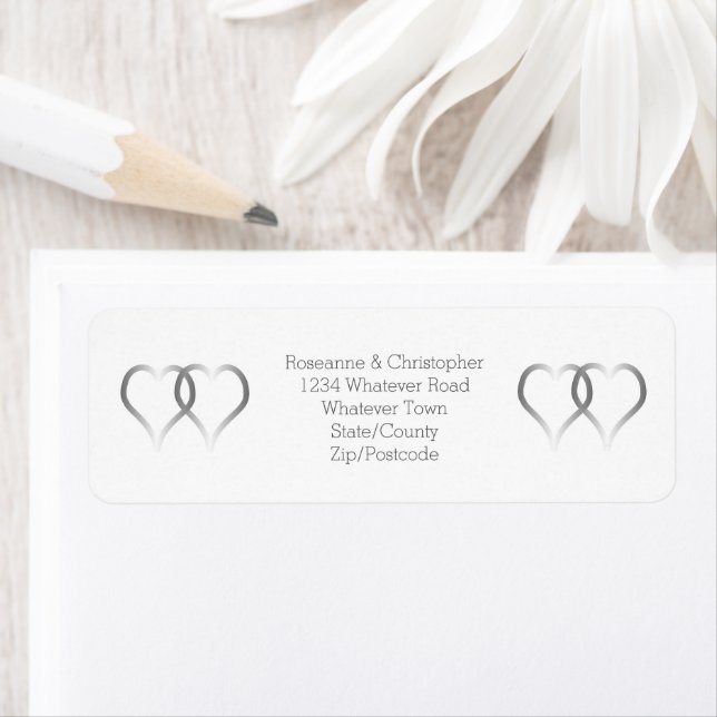 Rücksendeadresse für Hochzeitstifte (Insitu)