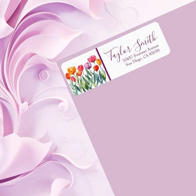 Rücksendeadresse für hübsche Multicolor-Tulips (Von Creator hochgeladen)