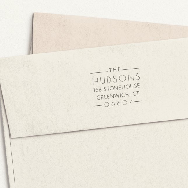 Rücksendeadresse für klassische Linien Permastempel (Von Creator hochgeladen)