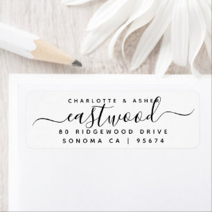 Rücksendeadresse für mehrere Namen