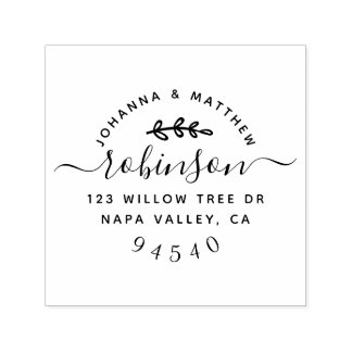 Rücksendeadresse für niedliche benutzerdefinierte  permastempel