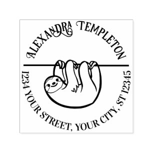 Rücksendeadresse für niedliche Tastenanschläge Permastempel