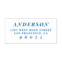 Rücksendeadresse für Personalisierten Familienname