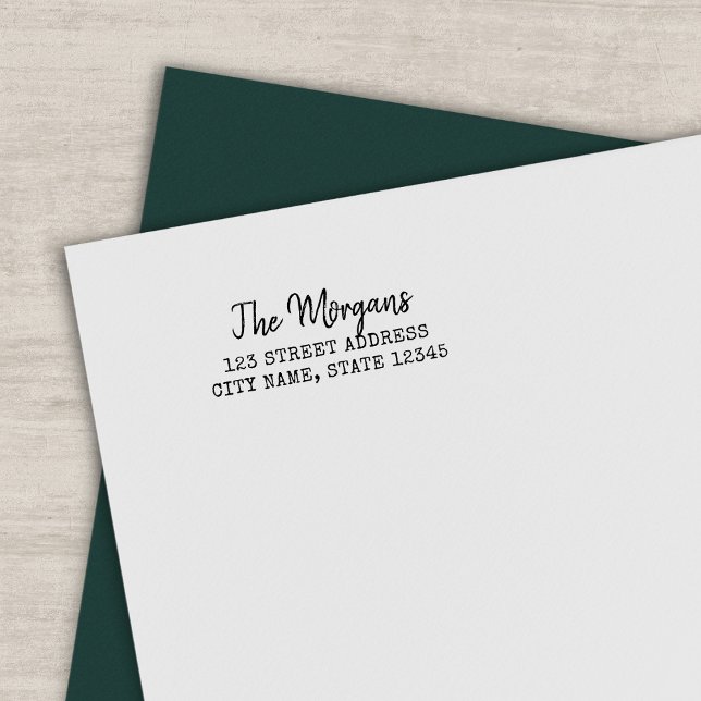 Rücksendeadresse für Schreibmaschine und Skriptfam Permastempel (Von Creator hochgeladen)